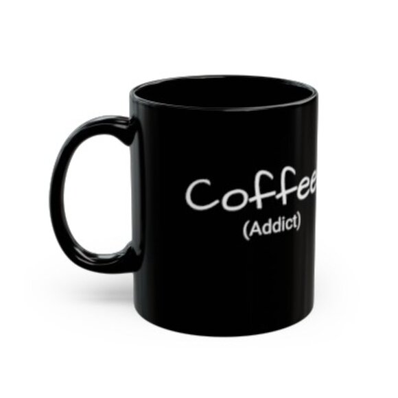 "Coffee Addict" Ceramic Mug 11oz - Picture 2 of 3